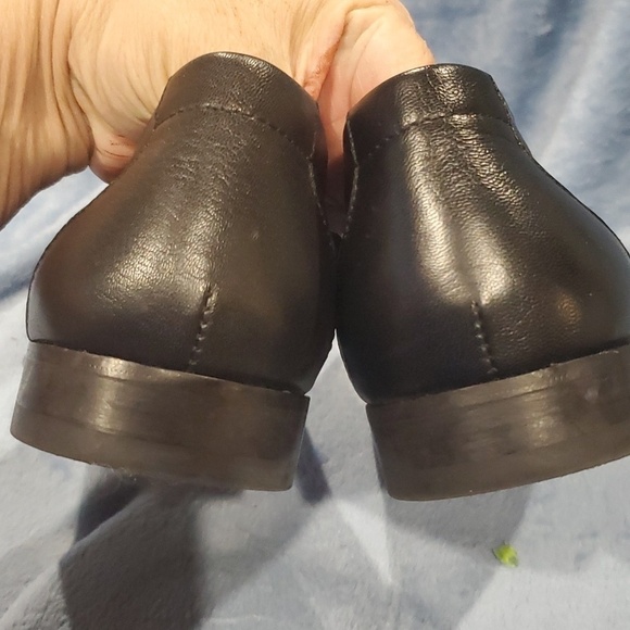 Neiman Marcus brown and black suede leather loafer main image 6
